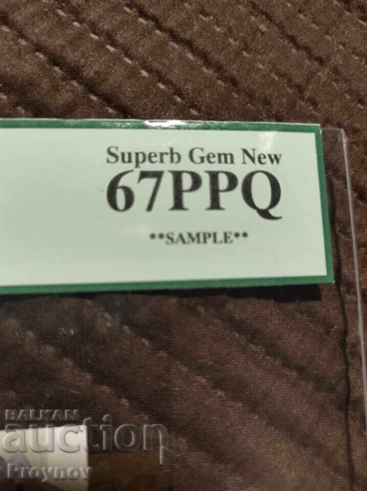 1 CENTAVO ND (1991) NICARAGUA “SAMPLE” PCGS UNC-67PPQ