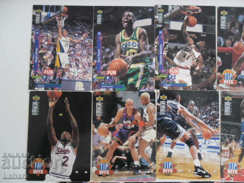 Collectible NBA Basketball Player Cards with price 14.00 BGN | € 7.16
