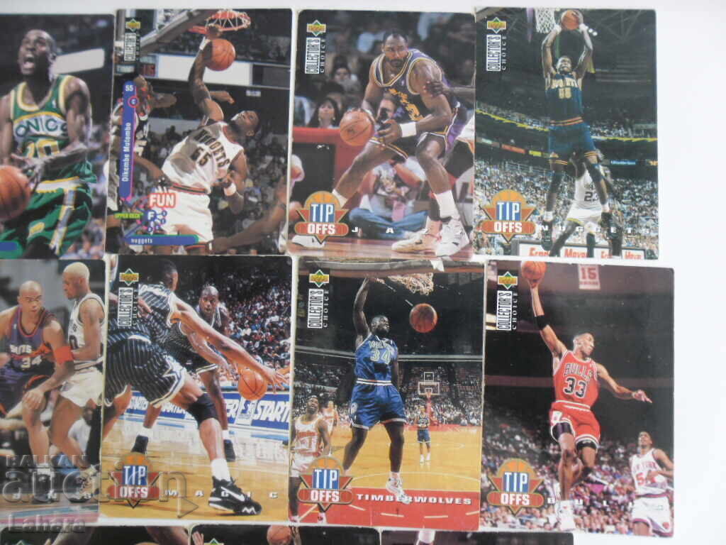 Auction  Collectible NBA Basketball Player Cards
