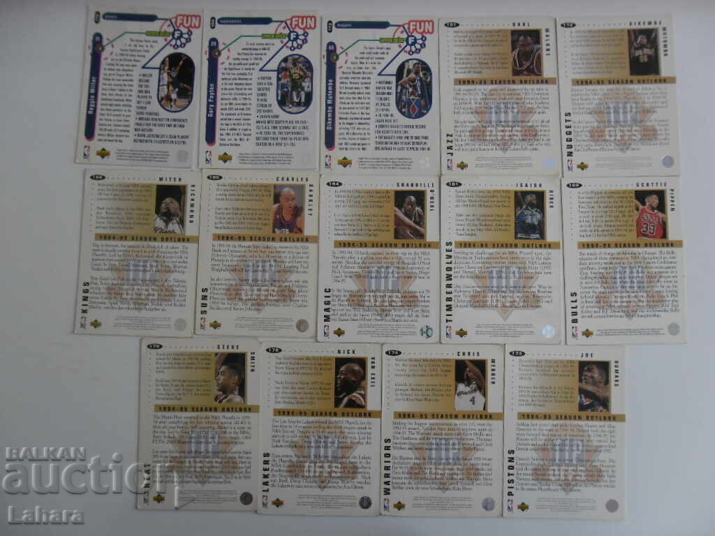 Collectible NBA Basketball Player Cards - 5