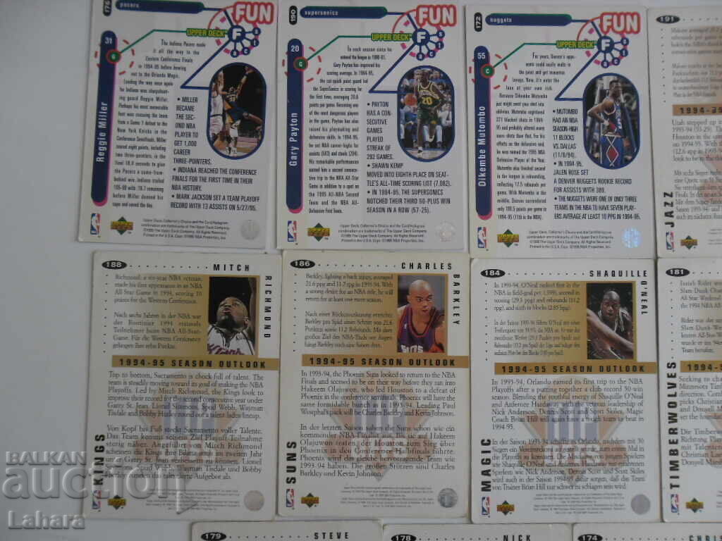 Collectible NBA Basketball Player Cards - 6