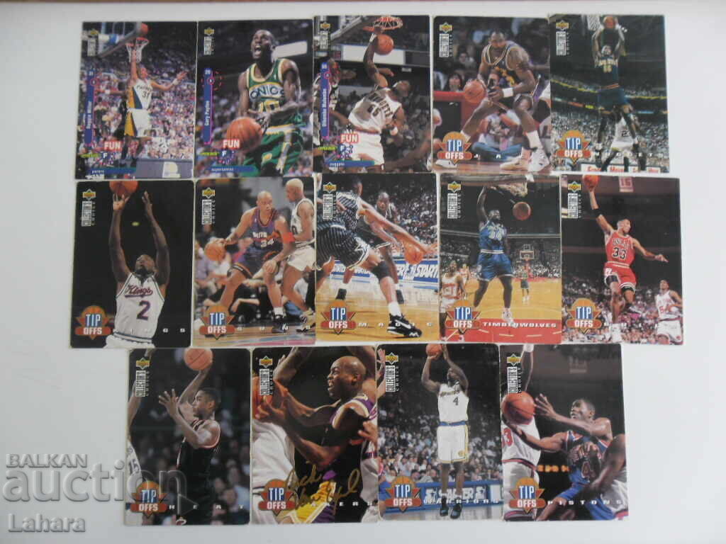 Collectible NBA Basketball Player Cards