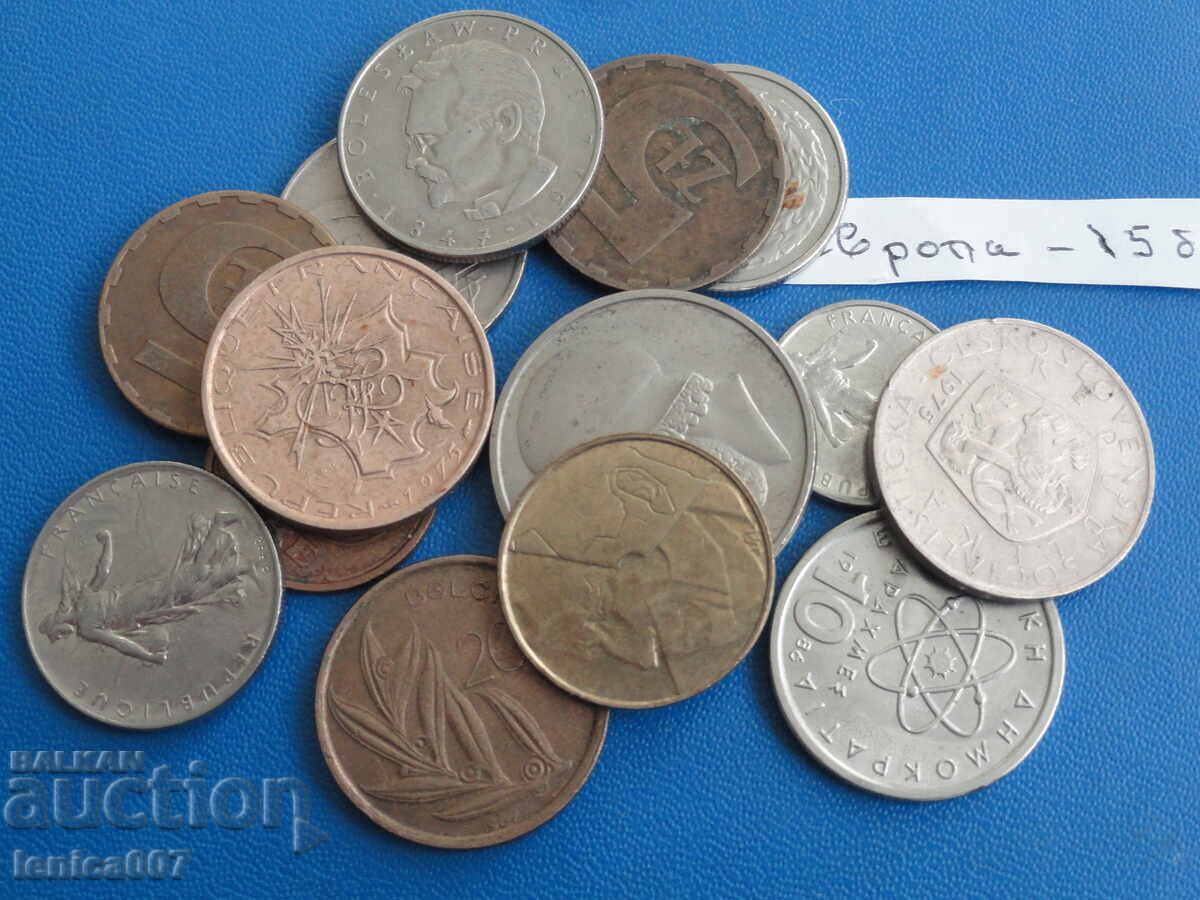 Europa - Monede (15 bucăți) cu preț € 3.40 | 6.65 BGN Europa - Monede (15 bucăți) cu preț € 3.40 | 6.65 BGN