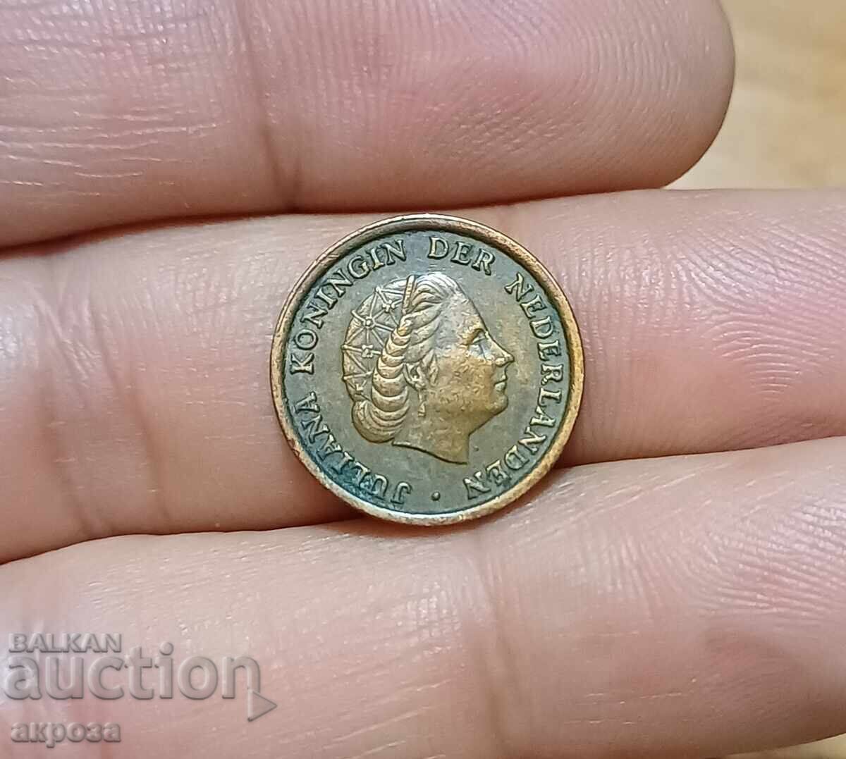 1 cent Olanda 1950