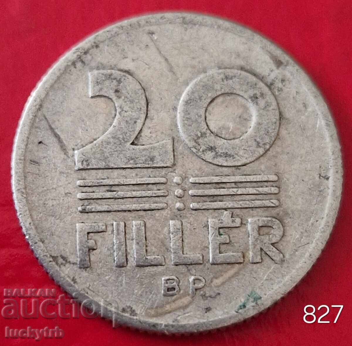 20 filera 1968 - Ungaria 20 filera 1968 - Ungaria