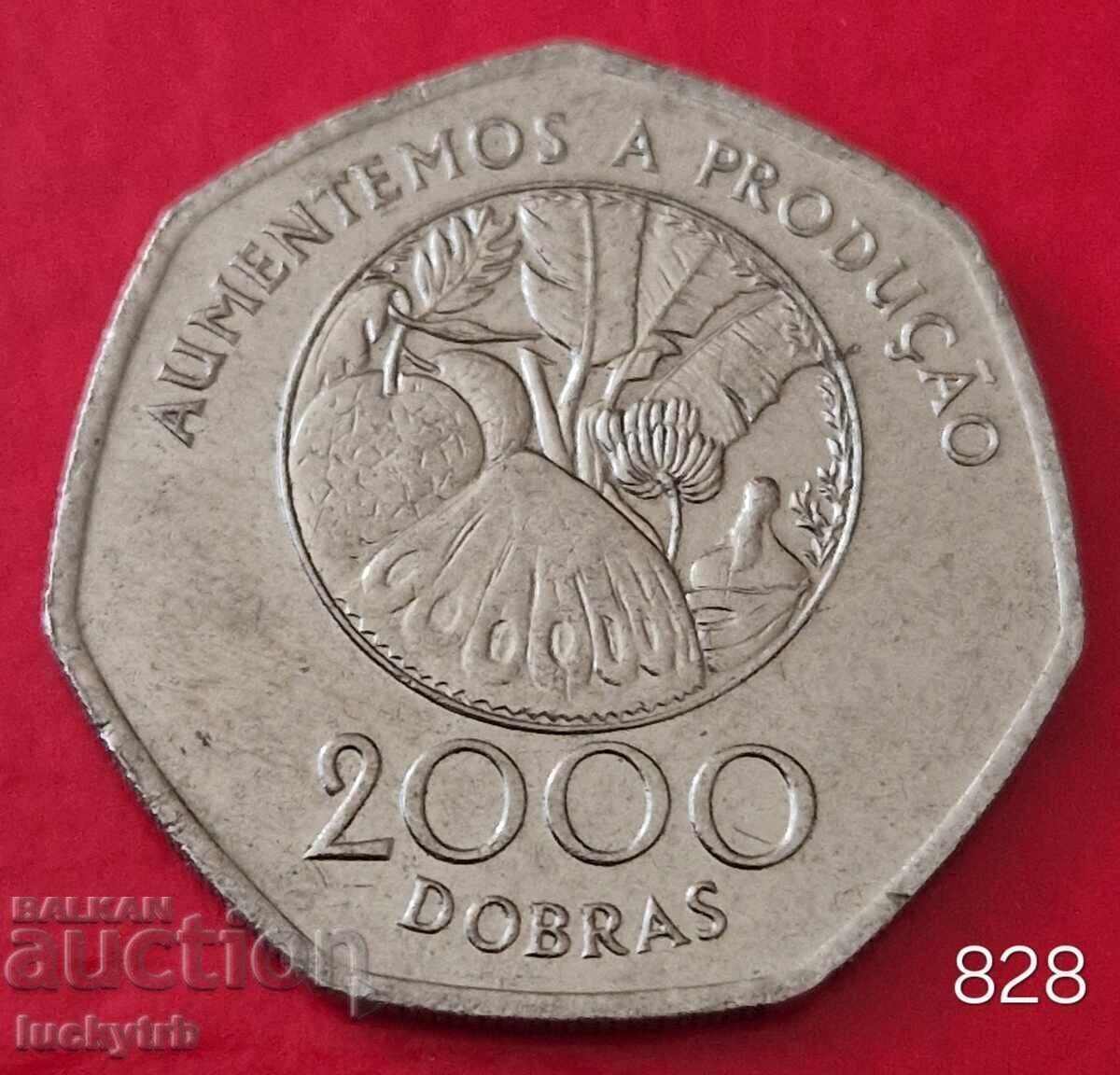 2000 bun 1997 - Sao Tome și Principe