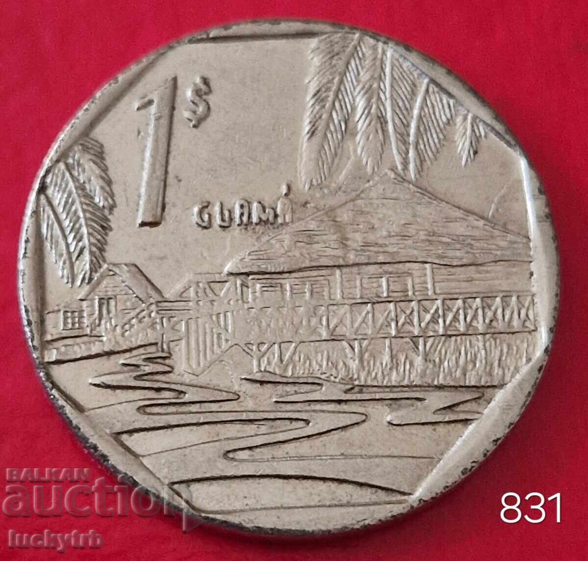 1 peso 2007 - Cuba 1 peso 2007 - Cuba