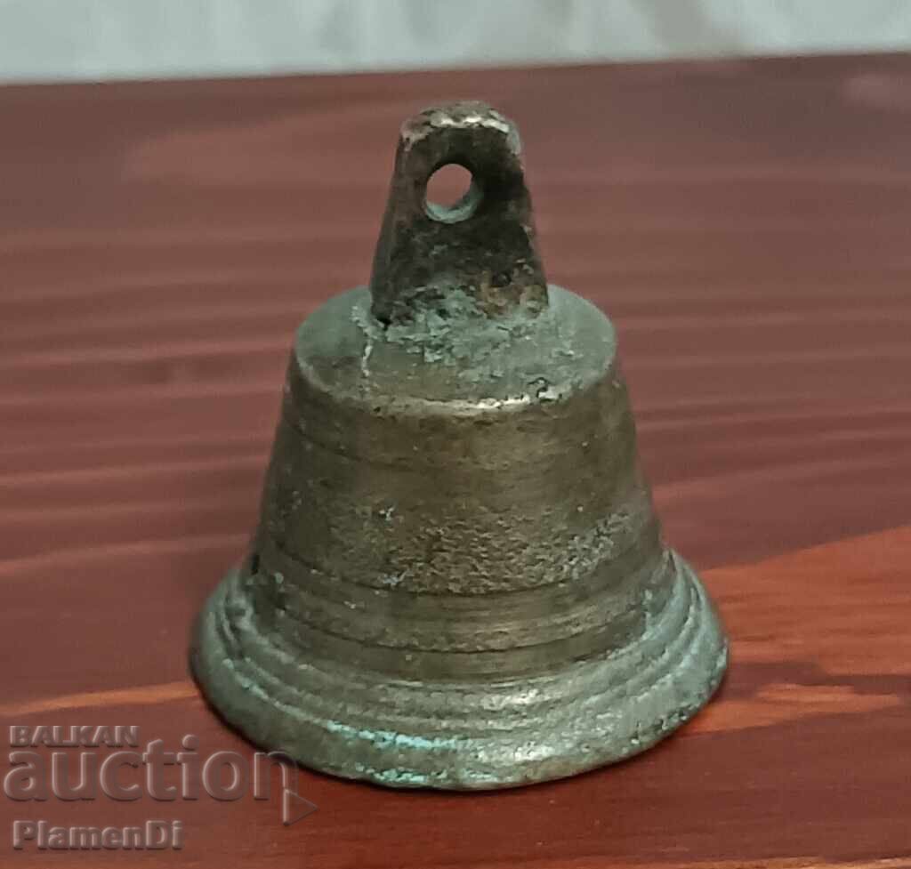 Auction Old bronze bell, chime, clapper Auction Old bronze bell, chime, clapper
