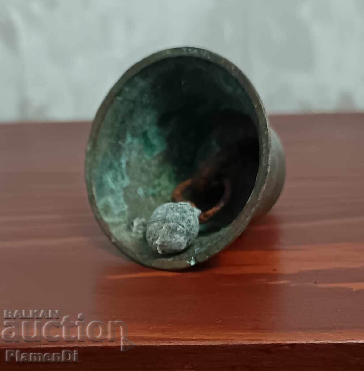 Old bronze bell, chime, clapper - 5 Old bronze bell, chime, clapper - 5