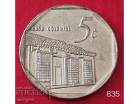 5 сентавос 2002 - Куба