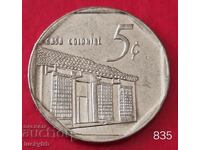 5 сентавос 2002 - Куба