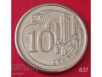 10 cenți 2013 - Singapore