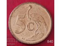 5 цента 2010 - Южна Африка