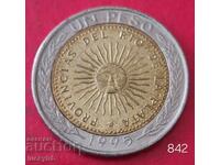 1 песо 1995 - Аржентина