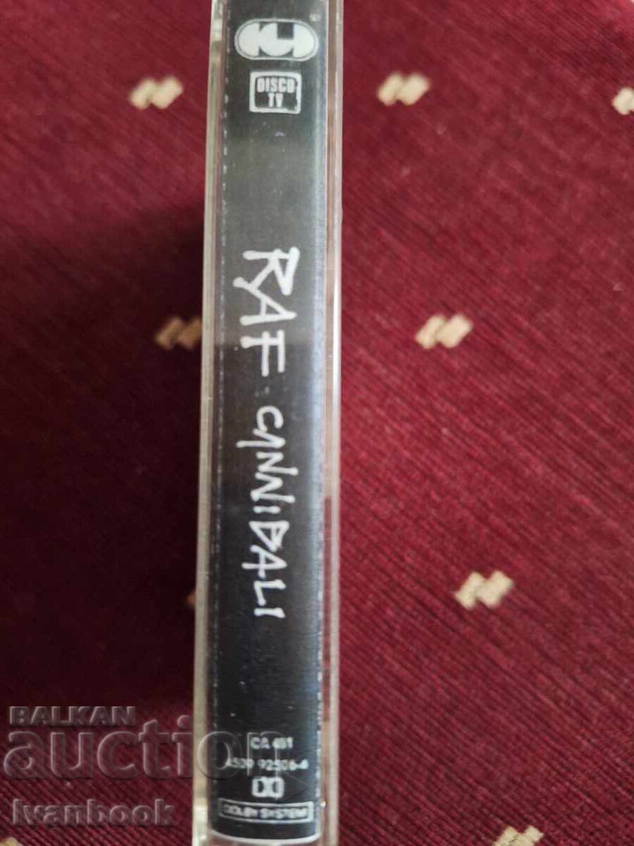 Audio cassette - Raf canibali with price 3.00 BGN | € 1.53