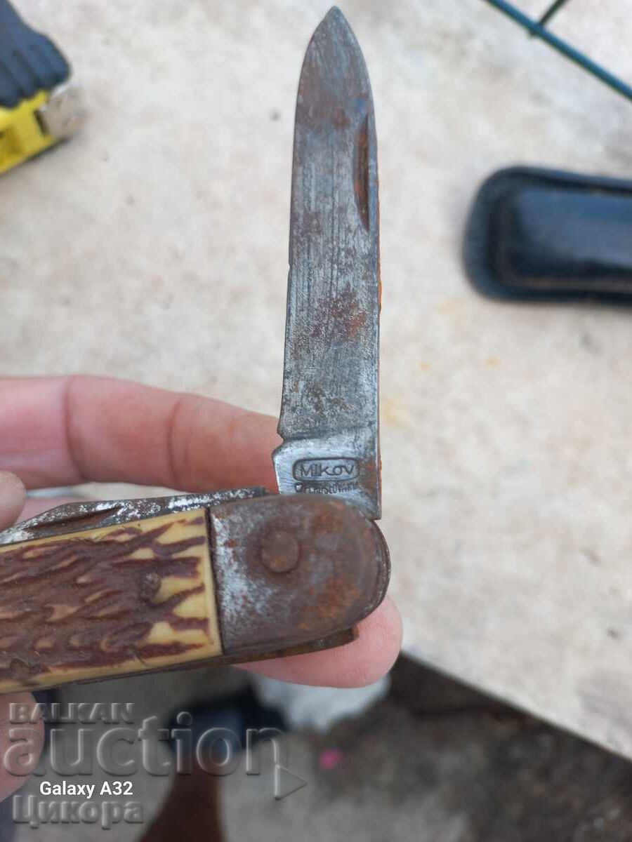 Δημοπρασία ΠΑΛΙΟ ΤΣΕΧΙΚΟ ΠΤΥΣΣΟΜΕΝΟ ΜΑΧΑΙΡΙ ΜΑΧΑΙΡΑ MIKOV Δημοπρασία ΠΑΛΙΟ ΤΣΕΧΙΚΟ ΠΤΥΣΣΟΜΕΝΟ ΜΑΧΑΙΡΙ ΜΑΧΑΙΡΑ MIKOV