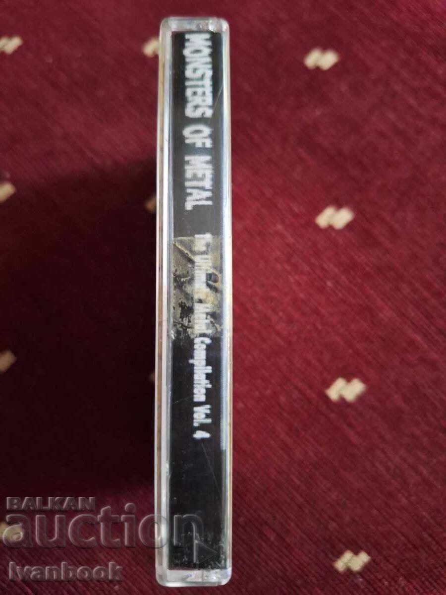 Audio cassette - Monster of metal with price 3.00 BGN | € 1.53
