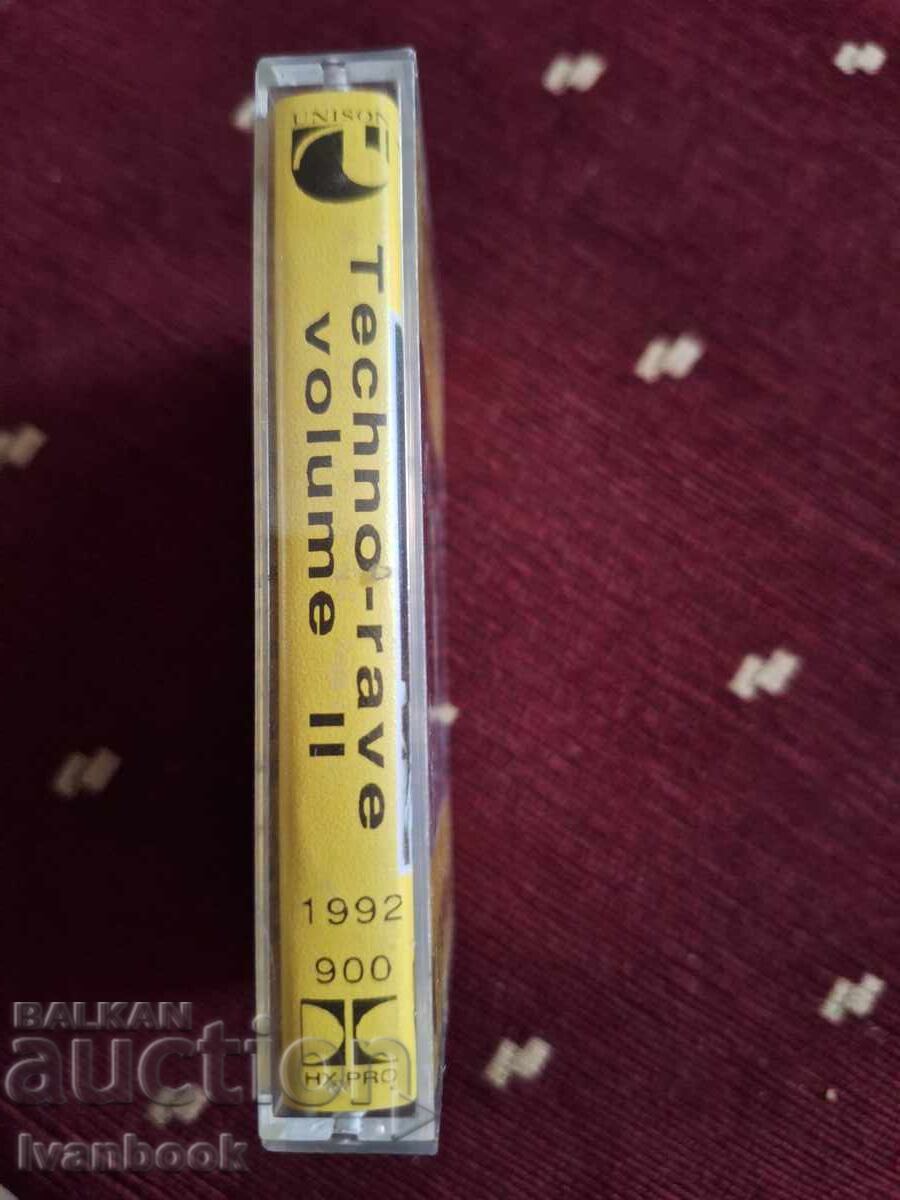 Audio cassette - Techno rave v.2 with price 3.00 BGN | € 1.53