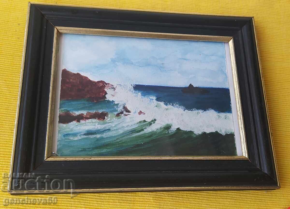 Tablou "Mare" - acuarelă cu preț 25.00 BGN | € 12.78