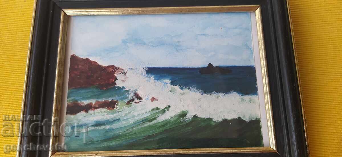 Tablou "Mare" - acuarelă - 5