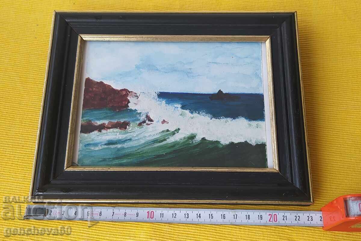 Tablou "Mare" - acuarelă