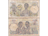 tino37 - AFRICA DE VEST FRANCEZĂ - 100 FRANCI - 1946