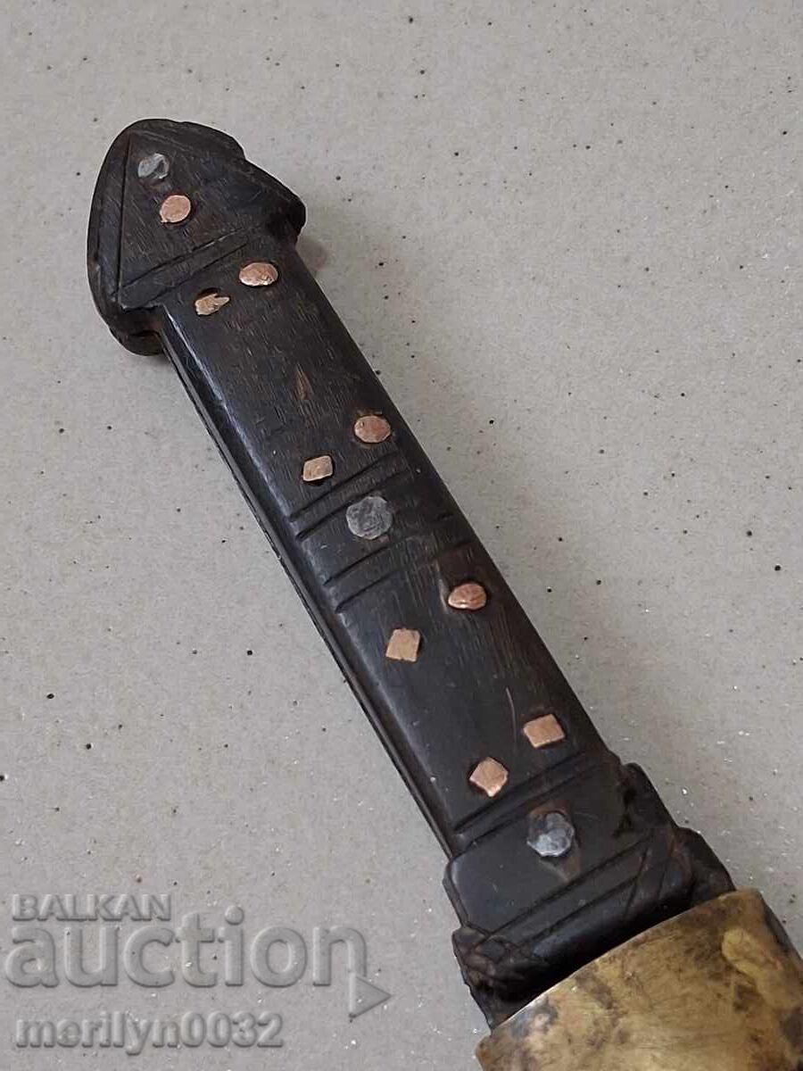 Gabrovo haiduk kama with a horn sheath ORIGINAL - 5
