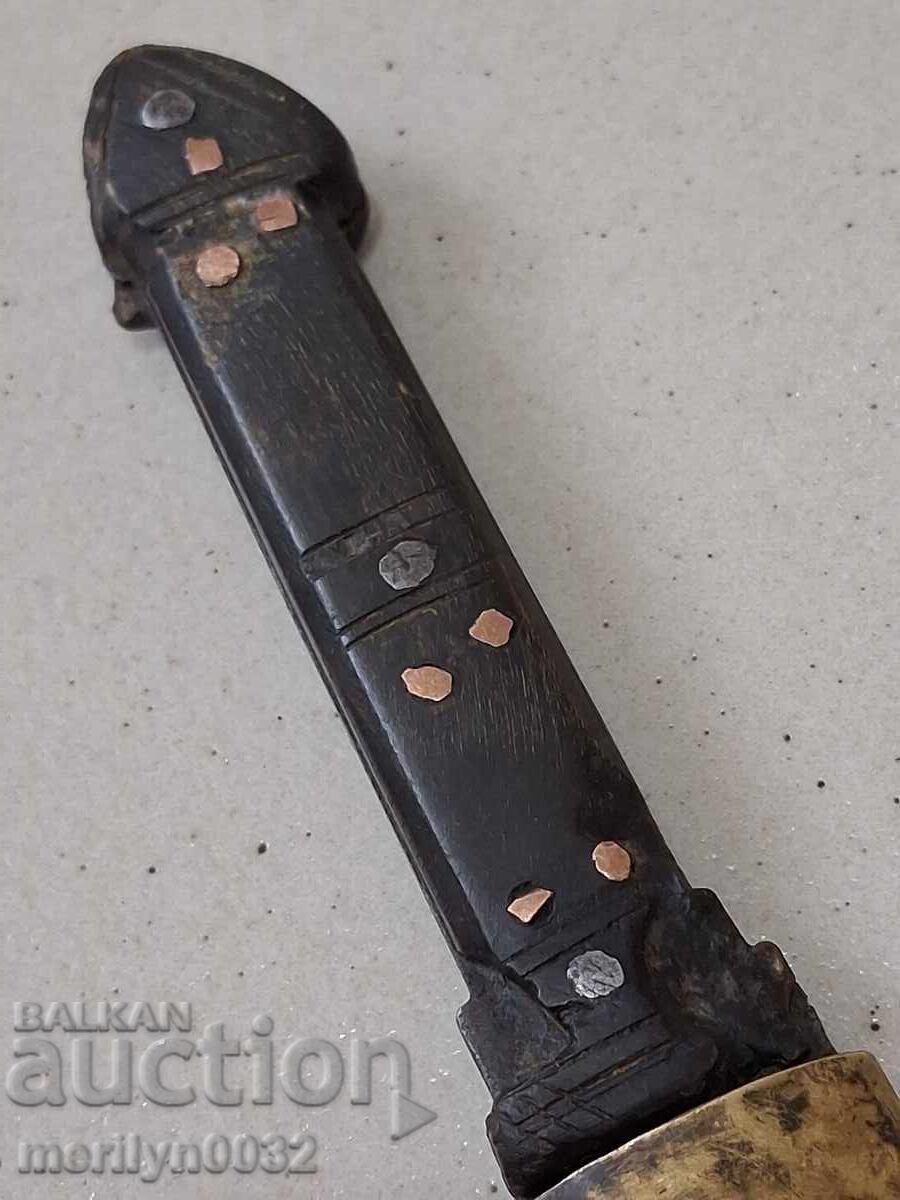 Gabrovo haiduk kama with a horn sheath ORIGINAL - 6