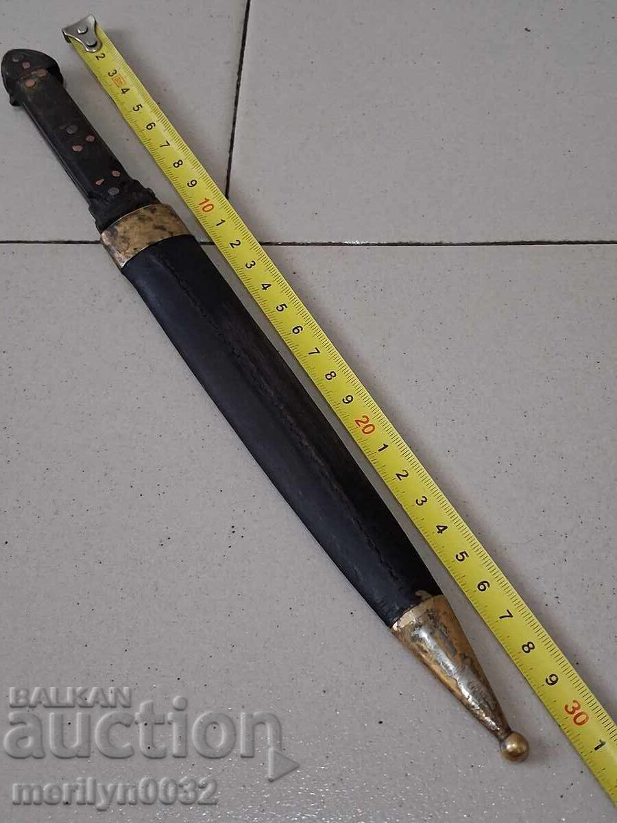 Gabrovo haiduk kama with a horn sheath ORIGINAL - 7