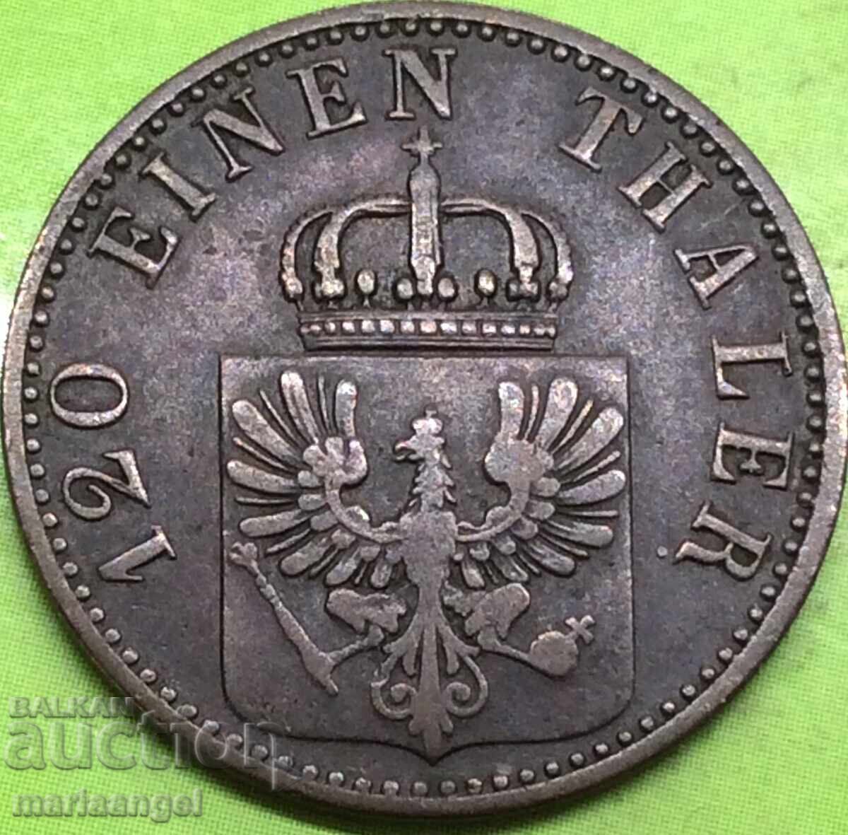 3 Pfennig 1867 Γερμανία Πρωσία