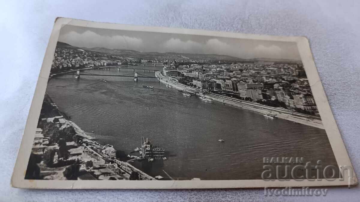 Ταχυδρομική κάρτα Budapesti Latkep 1953 Ταχυδρομική κάρτα Budapesti Latkep 1953