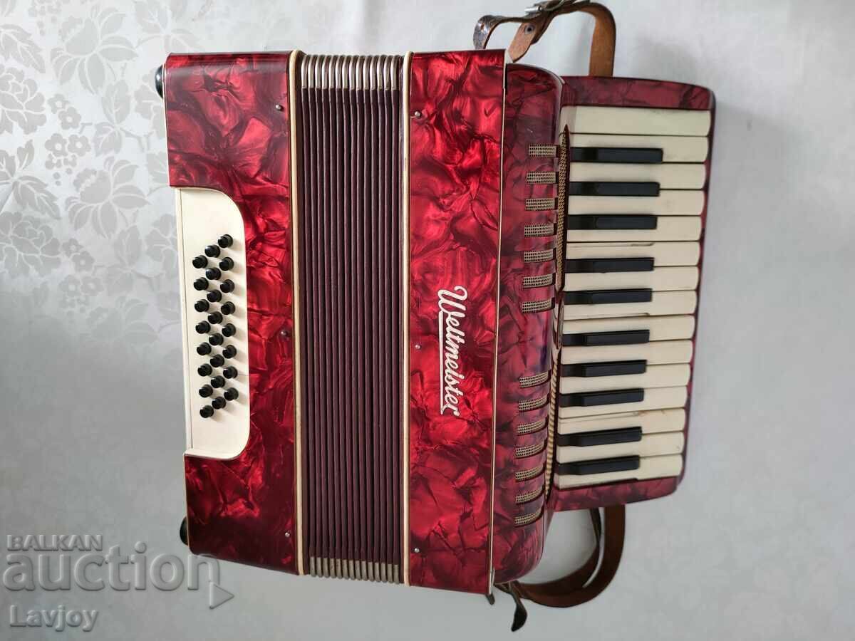 Acordeon retro Weltmeister 24 basi - 5