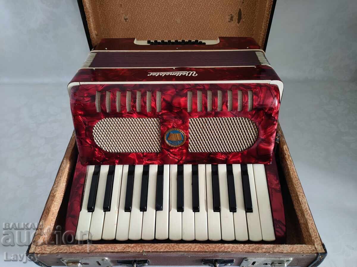 Acordeon retro Weltmeister 24 basi