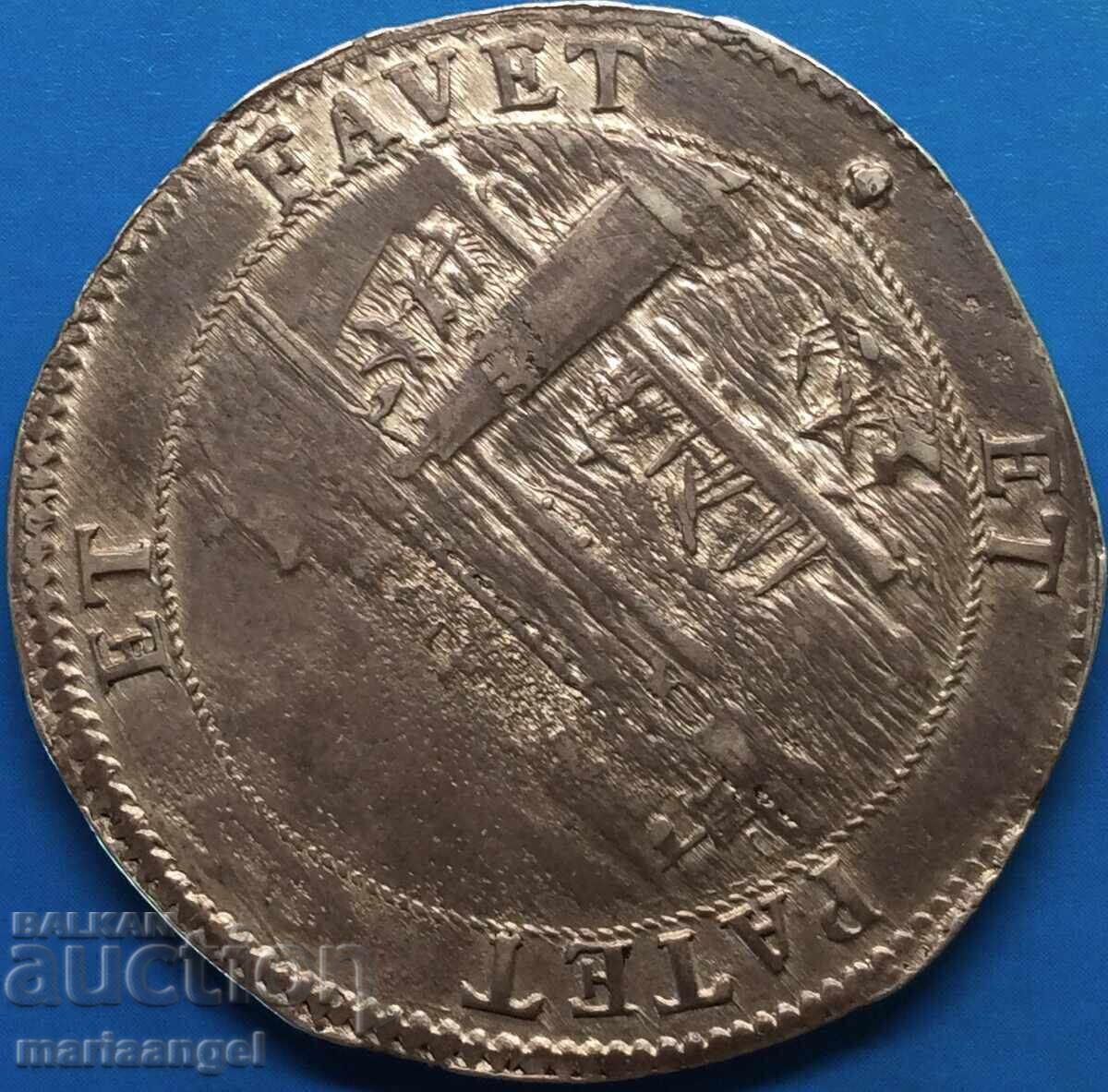 Доставка на 1 Талер 1692 III ди Медичи  Ливорно Италия 27г сребро