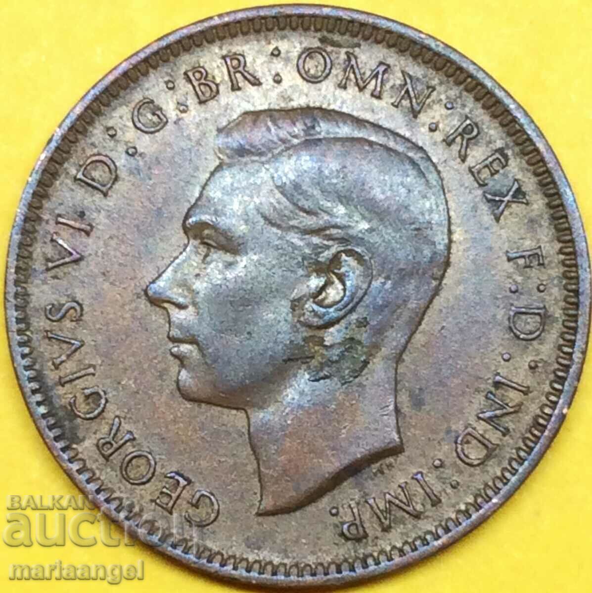 Marea Britanie Farthing 1944 Regele George cu preț 1.00 BGN | € 0.51 Marea Britanie Farthing 1944 Regele George cu preț 1.00 BGN | € 0.51