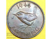 Marea Britanie Farthing 1944 Regele George