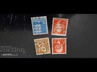 Συλλογή από παλιά γραμματόσημα