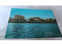 Cartolină poștală Tripoli Palace Hotel Vedere din port