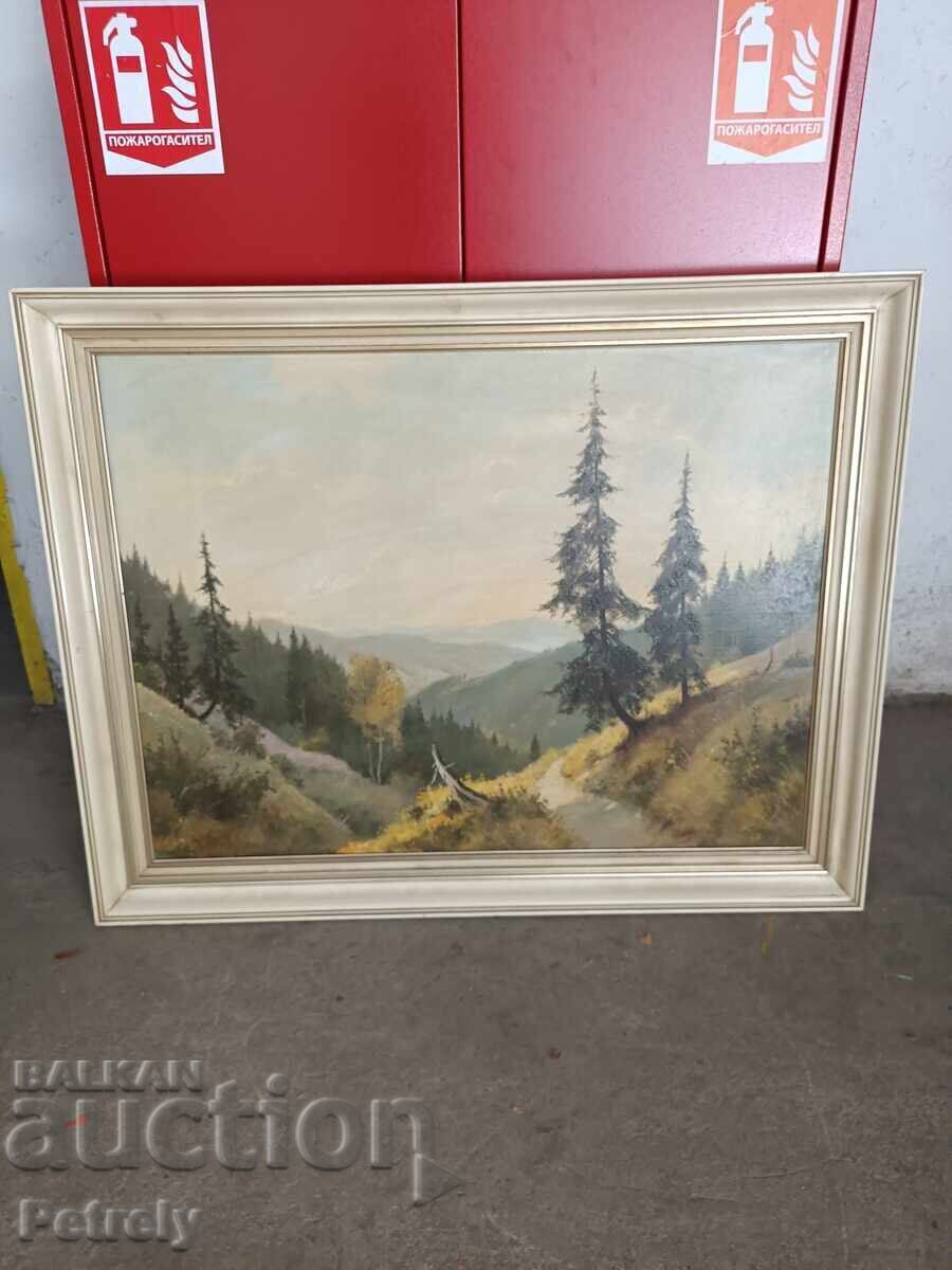 Licitație Pictură veche în ulei