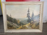 Pictură veche în ulei