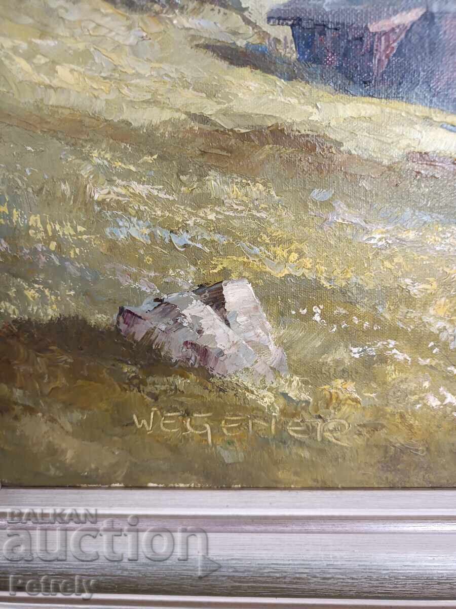 Auction Old oil painting Auction Old oil painting