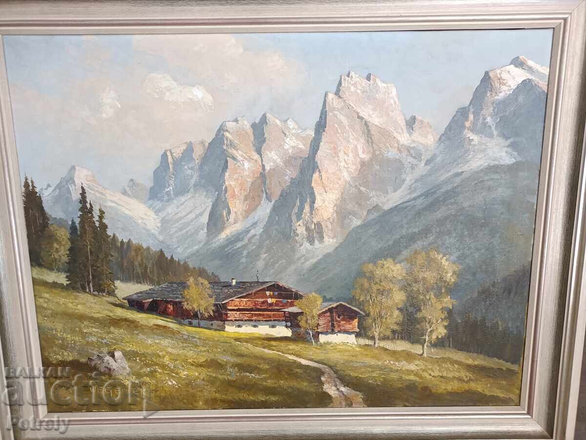 Delivery of Old oil painting Delivery of Old oil painting