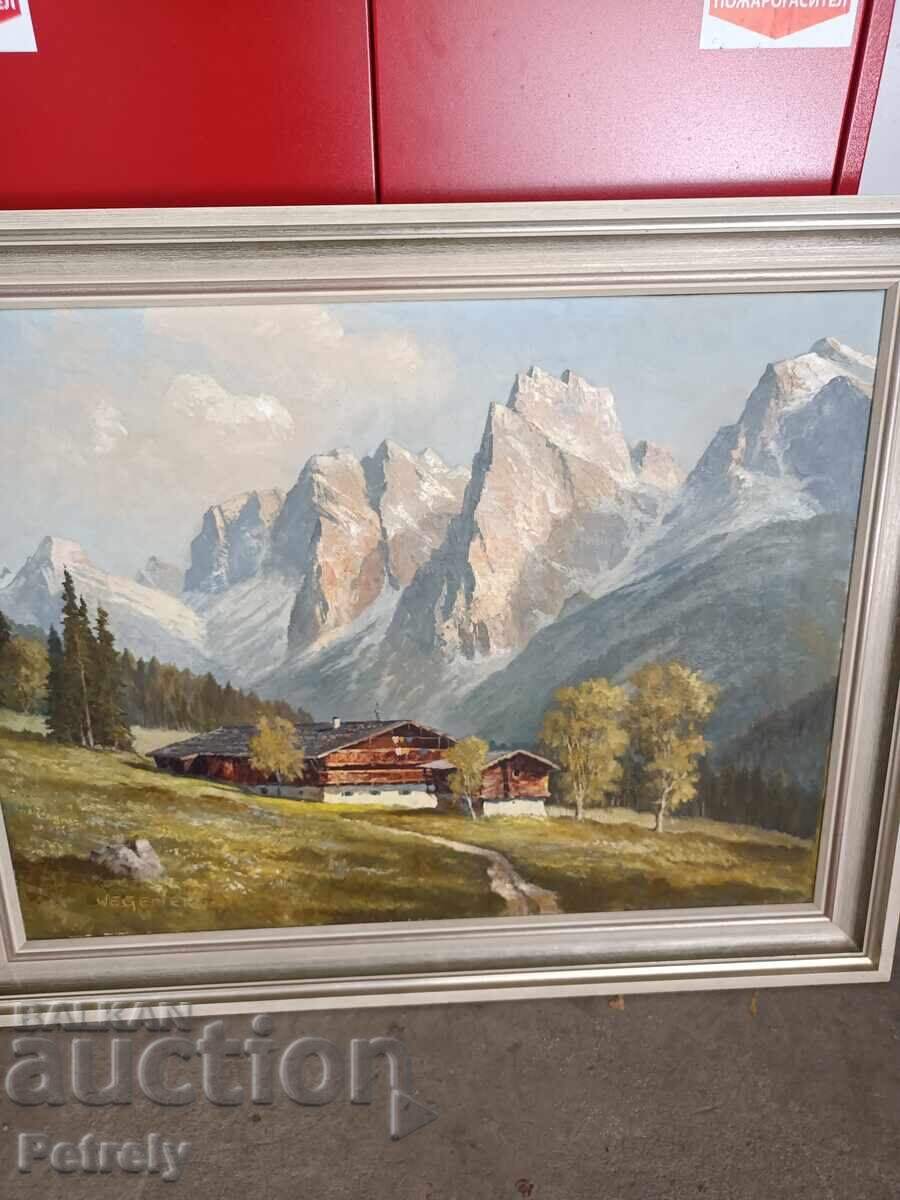 Old oil painting - 5 Old oil painting - 5