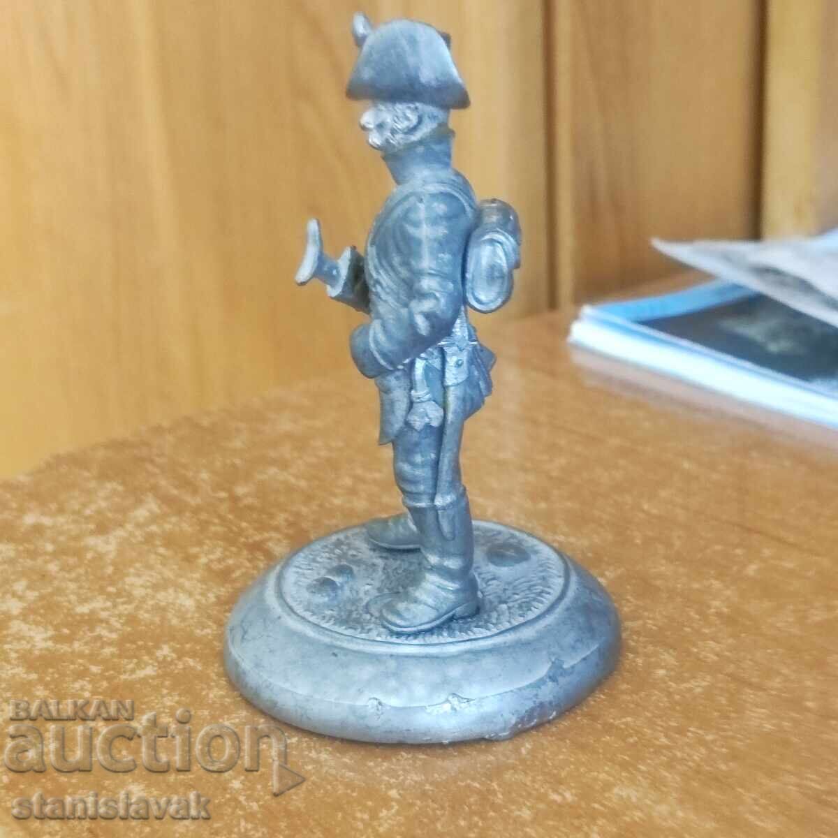 Δημοπρασία Παλαιό ειδώλιο μολυβένιου στρατιώτη - σήμανση