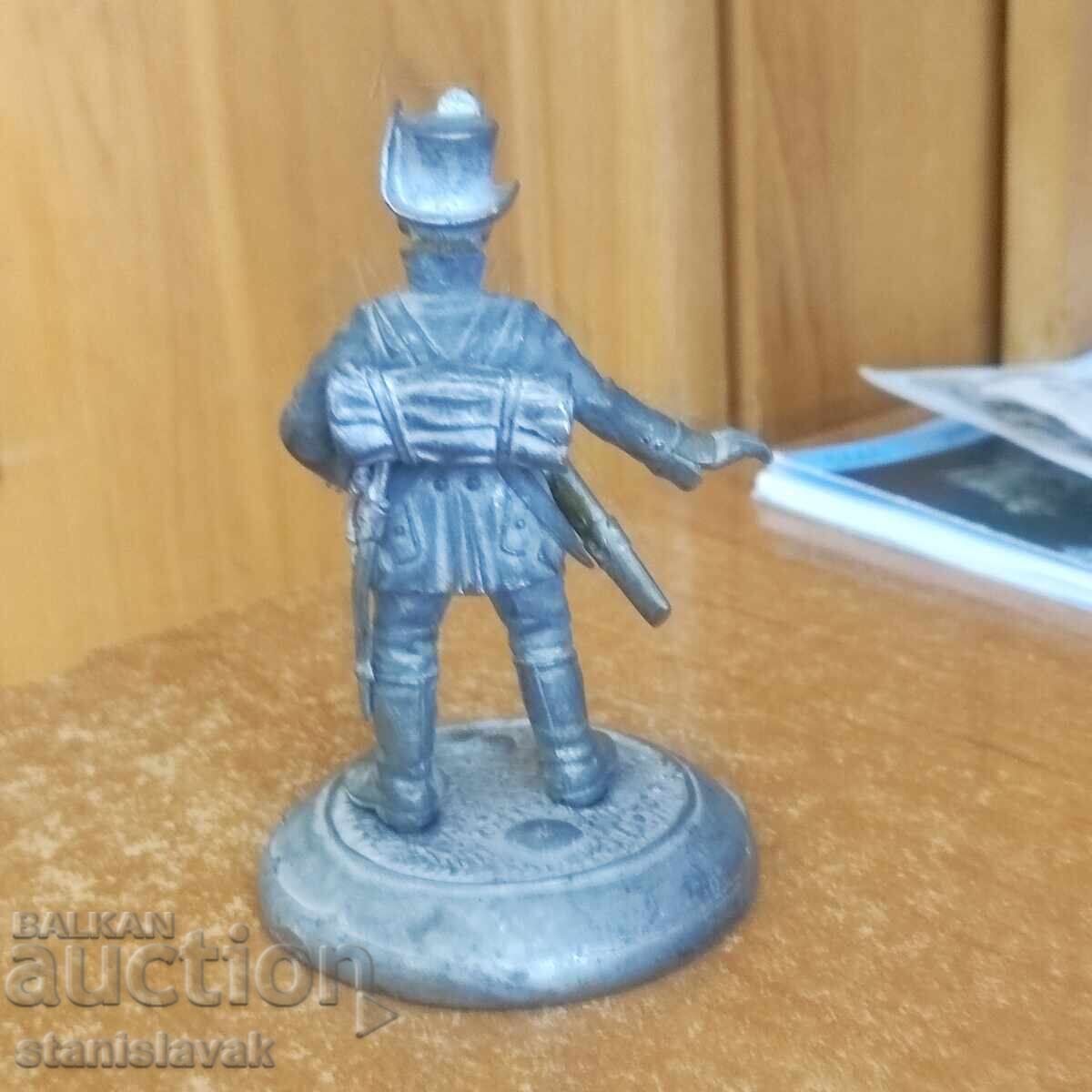 Παράδοση Παλαιό ειδώλιο μολυβένιου στρατιώτη - σήμανση