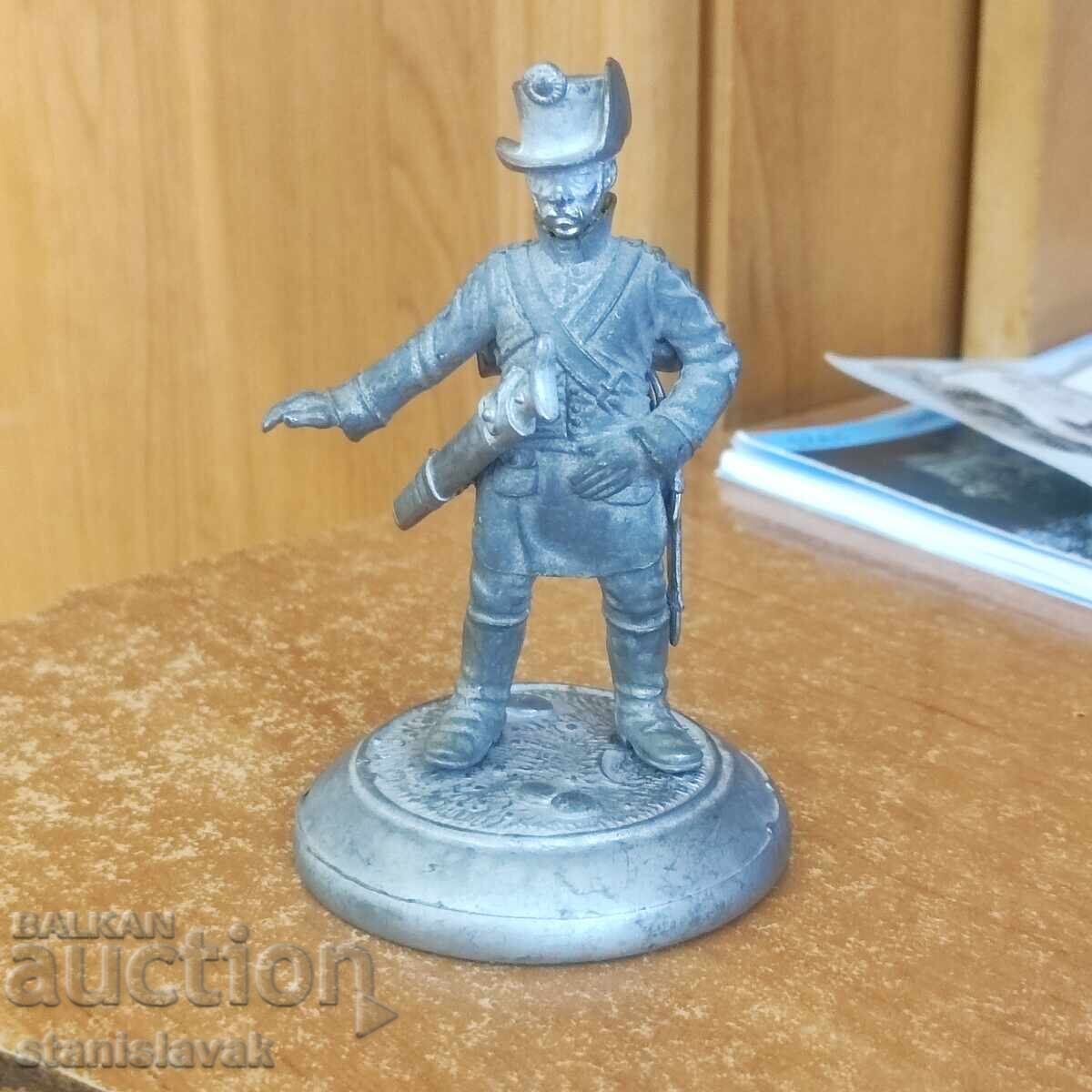 Παλαιό ειδώλιο μολυβένιου στρατιώτη - σήμανση