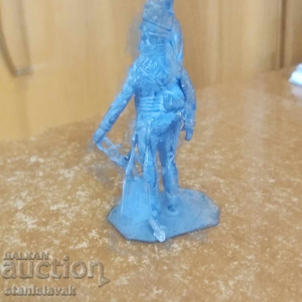 Old lead soldier figure with price 15.00 BGN | € 7.67