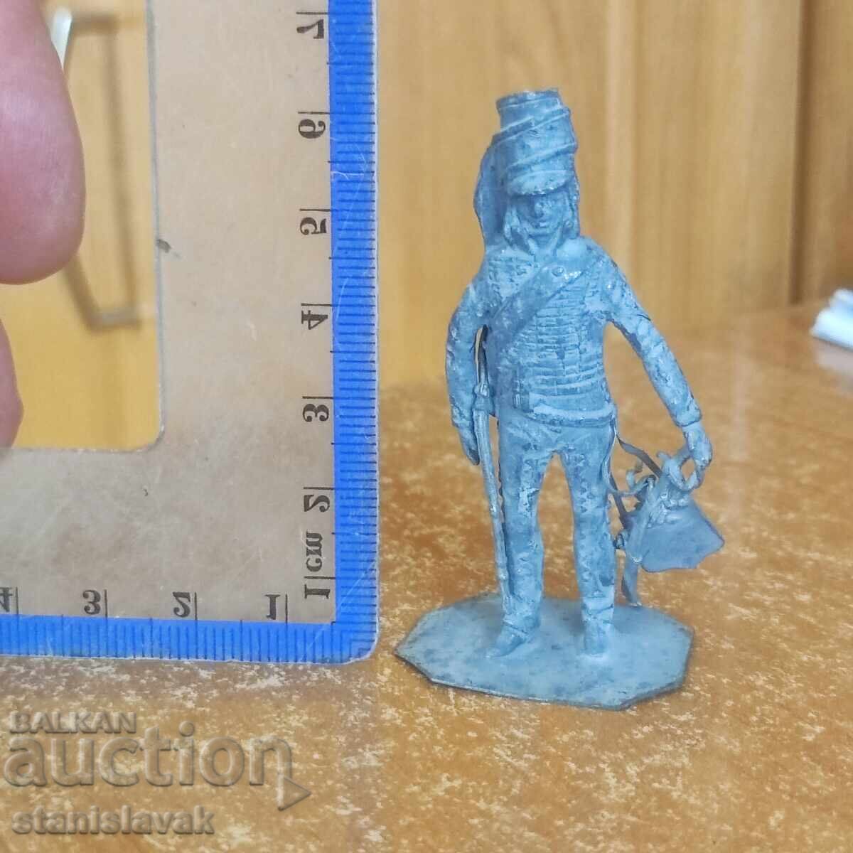 Old lead soldier figure