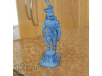 Figurină veche de soldat de plumb
