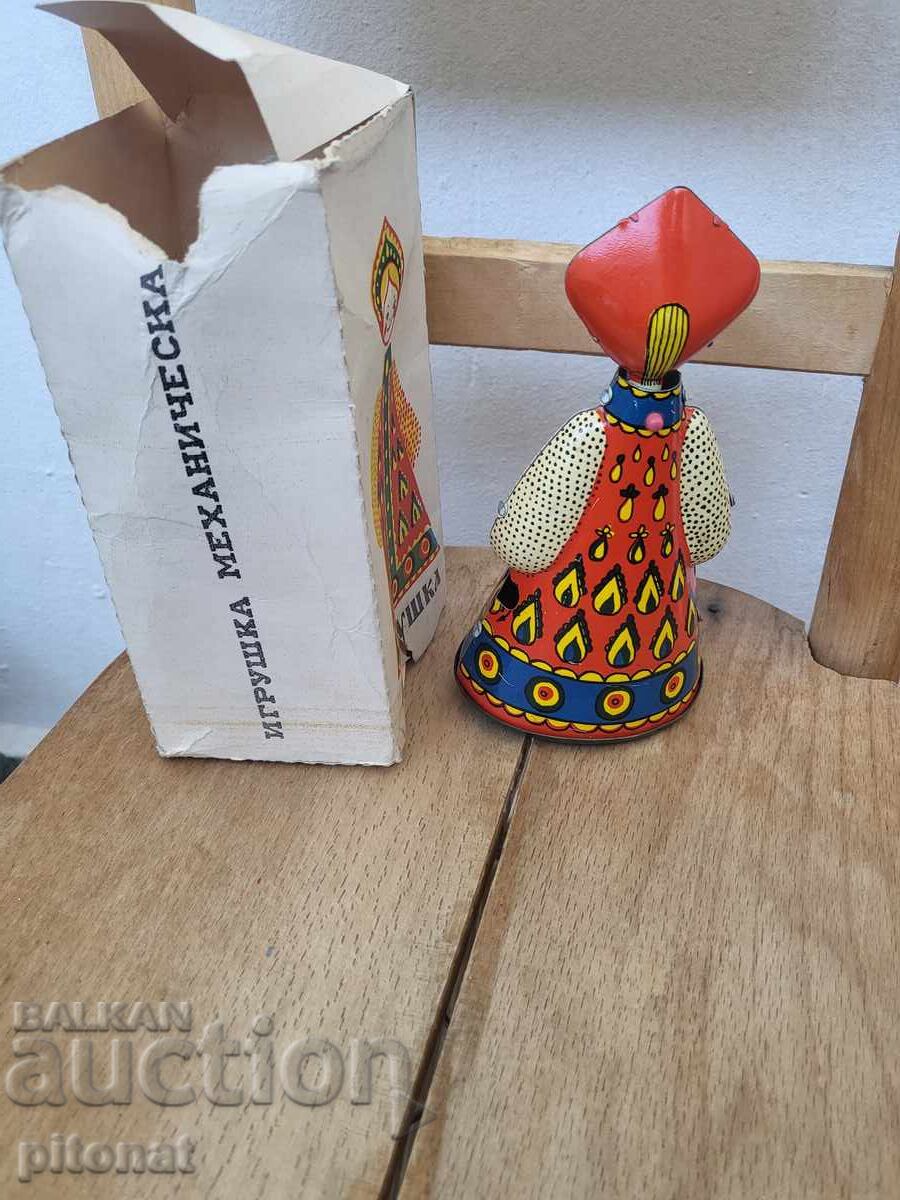 Licitație Jucărie mecanică din tablă MOSCOVA 80 URSS